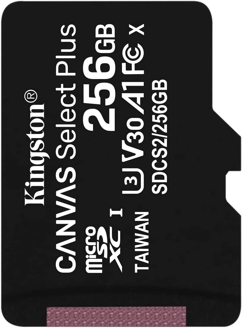 256GB Memory Card Kingston High Speed MicroSD Class 10 MicroSDXC  - BFV36 1744-1