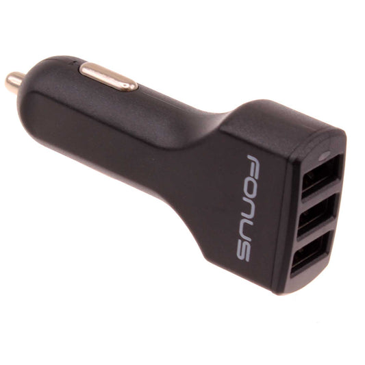 image of Car Charger 36W 3-Port USB 4.8A DC Socket Plug-in  - BFK62 843-1