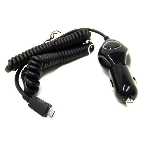 Car Charger Micro-USB Coiled Cable Power Adapter  - BFB59 737-2