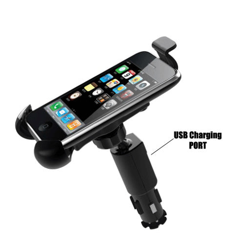 Car Mount Charger Holder DC Socket USB Port Cradle  - BFK19 620-5