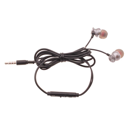 image of Wired Earphones Hi-Fi Sound Headphones Handsfree Mic Headset Metal Earbuds  - BFD99 1580-1