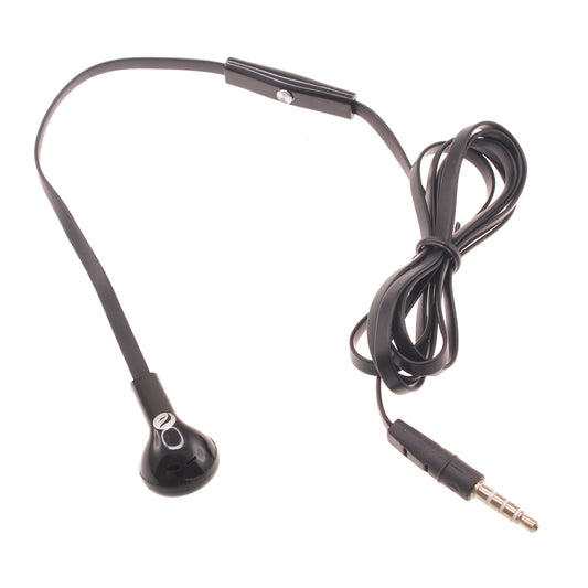 image of Mono Headset Wired Earphone Single Earbud 3.5mm Headphone Flat  - BFJ88 387-1