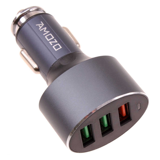 image of Quick Car Charger 42W 3-Port USB Power Adapter DC Socket  - BFM52 1275-1