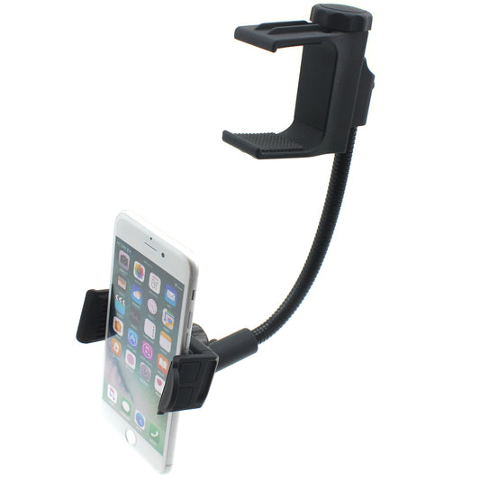 image of Car Mount Mirror Holder Rear View Swivel Cradle Stron Grip  - BFJ89 682-1