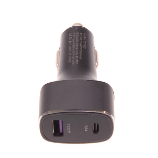 image of Quick Car Charger 36W 2-Port USB Type-C PD  Power Adapter  - BFS40 1158-1