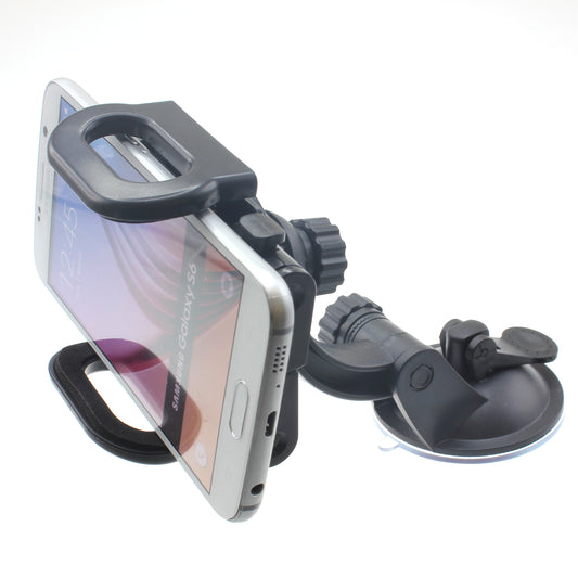 image of Car Mount Windshield Holder Glass Cradle Swivel  - BFC47 634-1