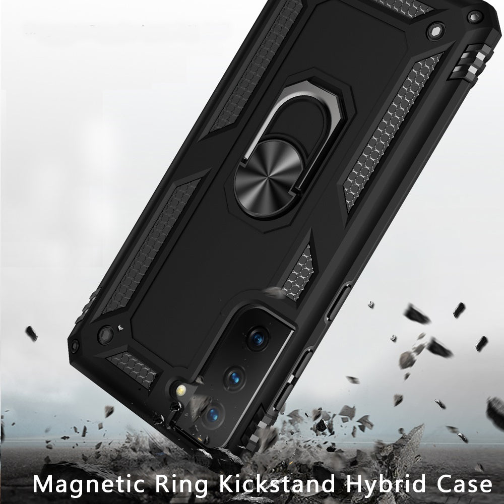 Hybrid Case Cover Metal Ring Kickstand Shockproof Armor  - BFZ01 1611-2