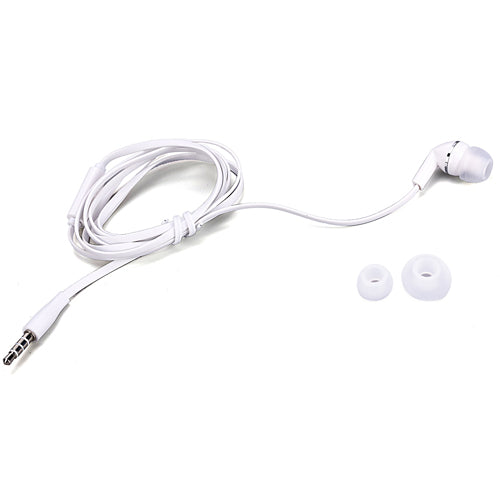 Mono Headset Earphone w Mic Wired Earbud 3.5mm Single Headphone Hands-free  - BFF70 441-2