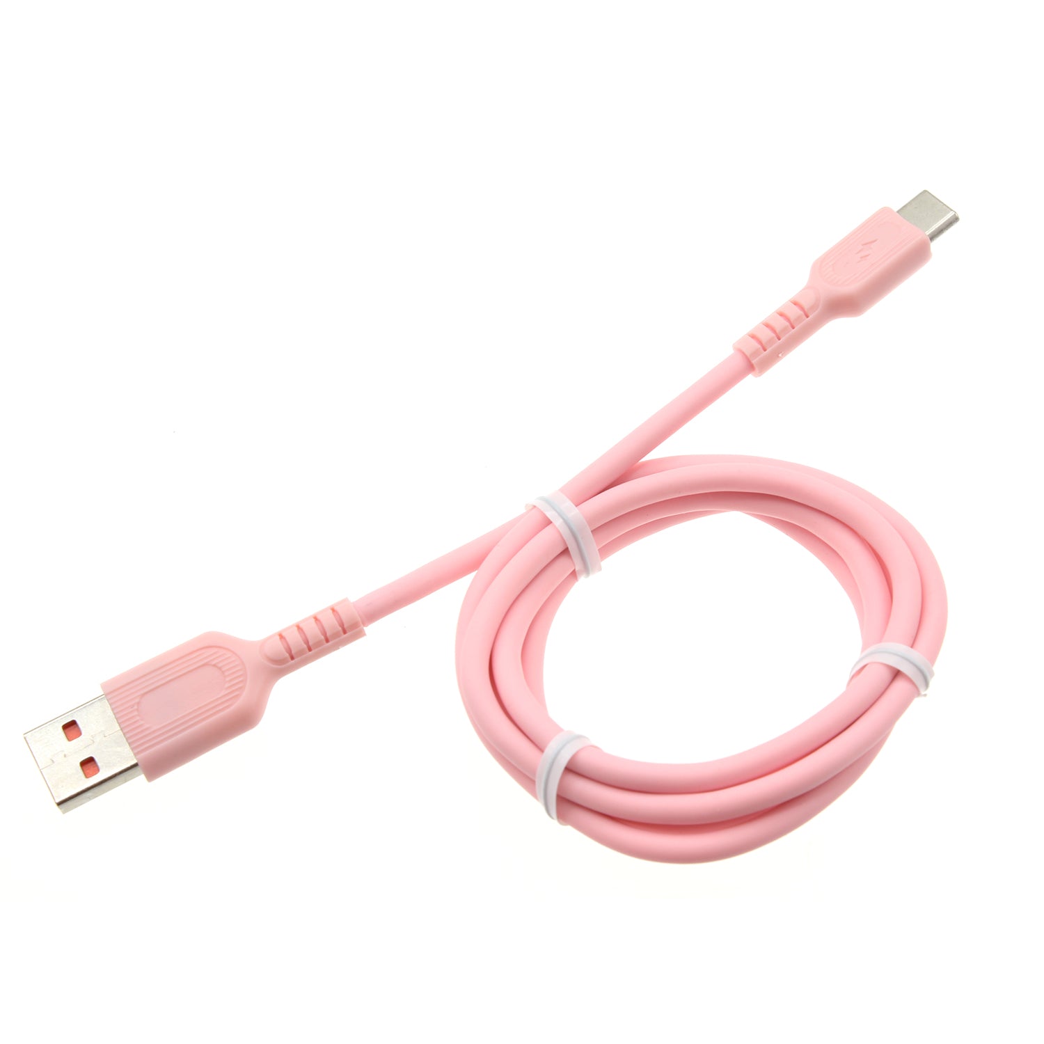 3ft USB-C Cable Pink Charger Cord Power Wire Type-C  - BFG62 1415-1