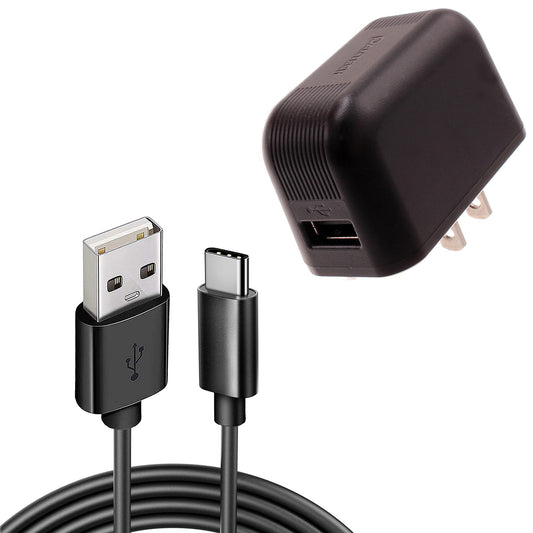 image of Home Wall USB Charger with 6ft Long Type-C Cable 2031-1