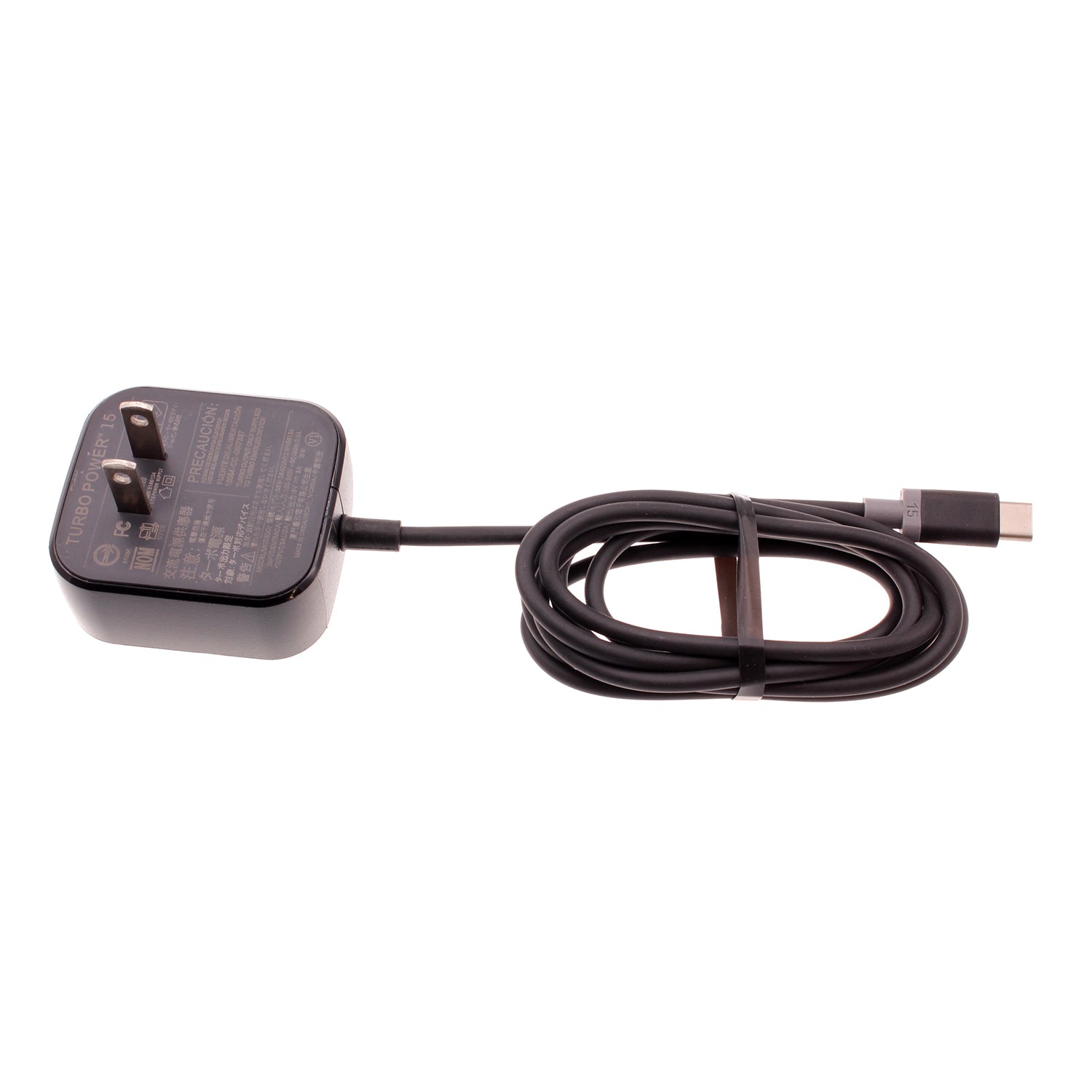 Fast Home Charger 15W 5ft Long Type-C Turbo Charge Power Adapter  - BFB68 1097-1