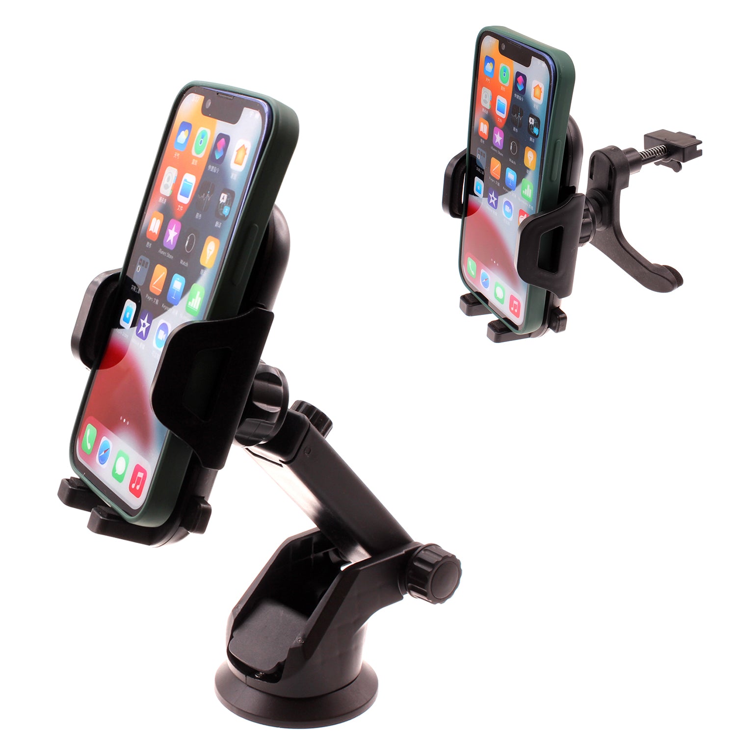 Car Mount  Windshield   Air Vent  Phone Holder Glass Cradle Suction -D 1999-1