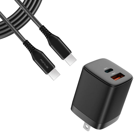 38W PD Home Charger Fast Type-C 6ft Long Cable USB-C Power Cord QC3.0 Adapter  - BFG88 1861-1