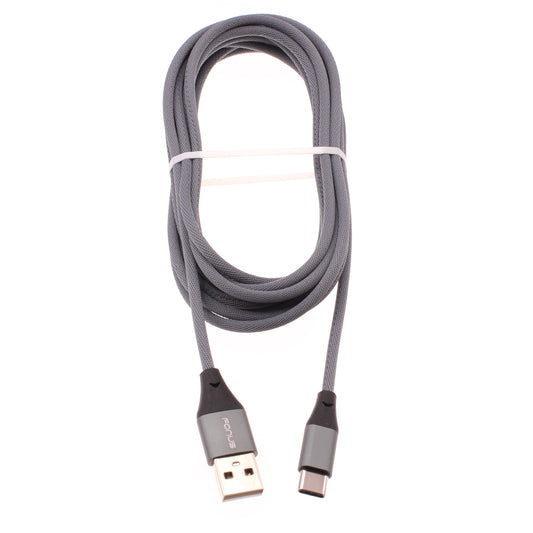 image of 10ft USB-C Cable Extra Long Fast Charger Power Cord Type-C Sync  - BFA98 1552-1