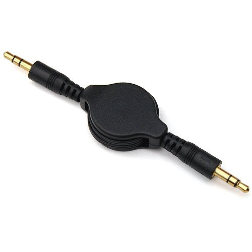 Aux Cable Retractable  3.5mm Adapter Car Stereo Aux-in Audio Cord  - BFM93 326-4