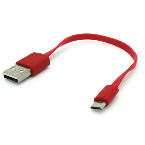 Short USB Cable MicroUSB Charger Cord Power Wire  - BFA58 236-2