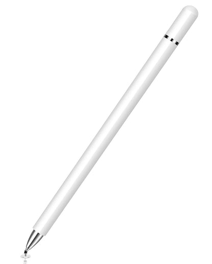 Stylus  Touch Screen Pen  Fiber Tip Aluminum Lightweight White  - BFL55 1855-1