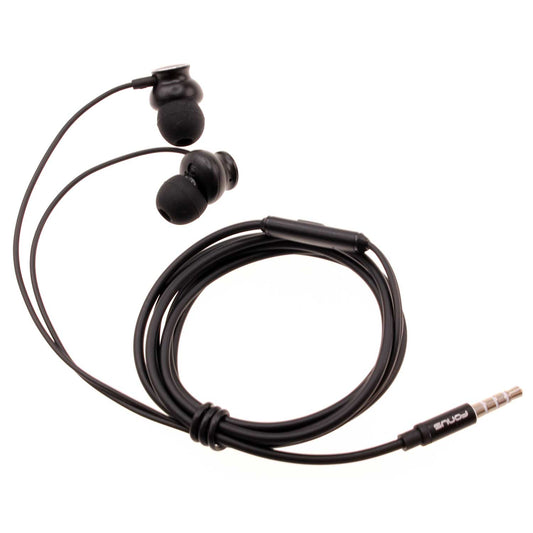 image of Wired Earphones Hi-Fi Sound Headphones Handsfree Mic Headset Metal Earbuds  - BFJ22 1576-1