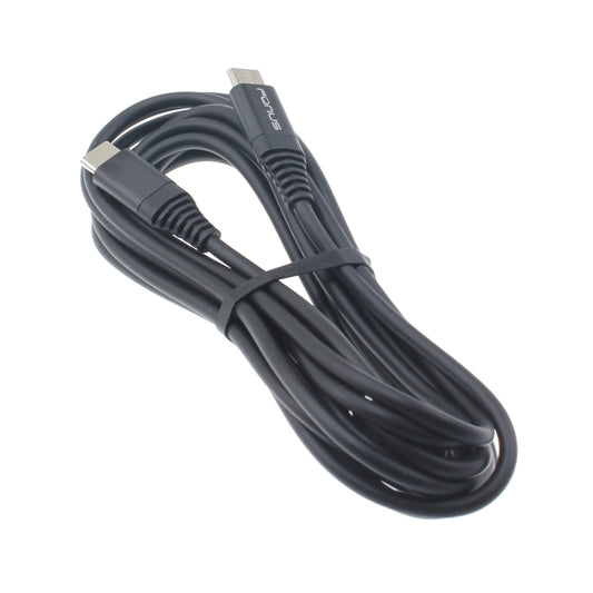 image of USB-C Cable 10ft Long Fast Charge Power Cord (Type-C to Type-C) Wire  - BFK92 1020-1