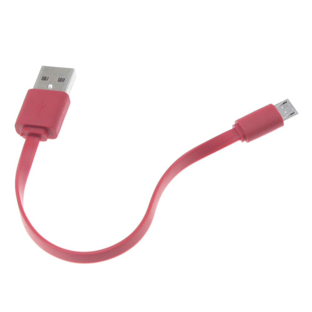 Short USB Cable MicroUSB Charger Cord Power Wire  - BFA58 236-1