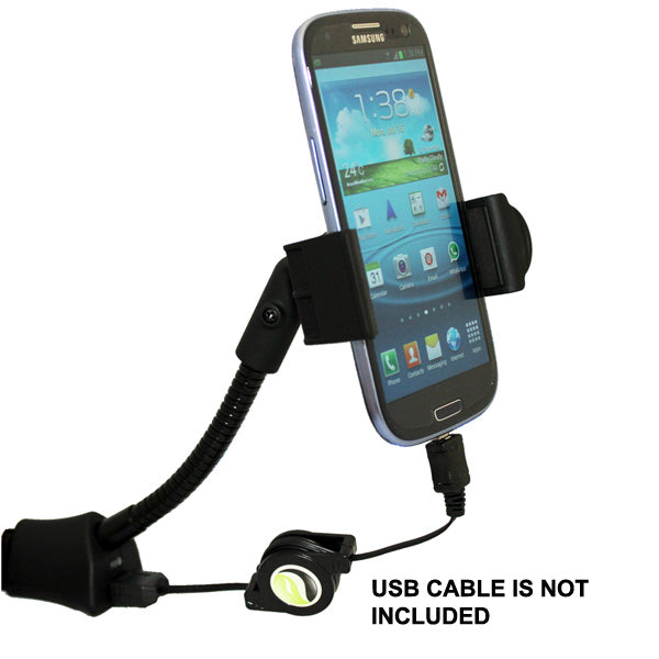 Car Mount Charger Holder DC Socket USB Port Cradle  - BFM31 625-2