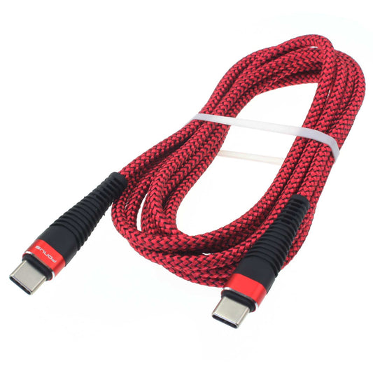 image of 10ft PD Cable Type-C to USB-C Charger Cord Power Wire Sync  - BFJ03 1411-1