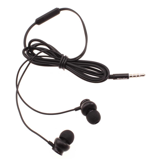 image of Wired Earphones Hi-Fi Sound Headphones Handsfree Mic Headset Metal Earbuds  - BFJ22 1576-1