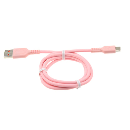 3ft USB-C Cable Pink Charger Cord Power Wire Type-C  - BFG62 1415-1