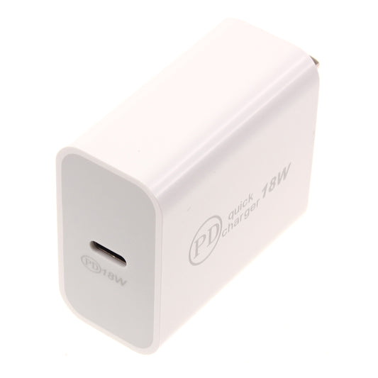 image of 18W Fast Home Charger PD Type-C Quick Power Adapter Travel  - BFS34 1430-1