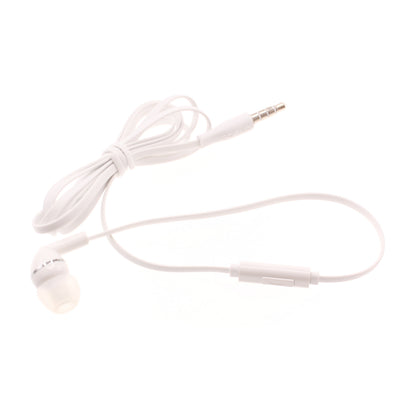 Mono Headset Earphone w Mic Wired Earbud 3.5mm Single Headphone Hands-free  - BFF70 441-1