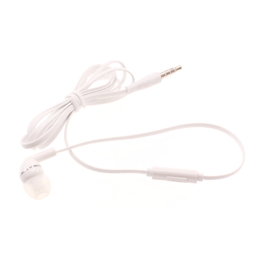 image of Mono Headset Earphone w Mic Wired Earbud 3.5mm Single Headphone Hands-free  - BFF70 441-1