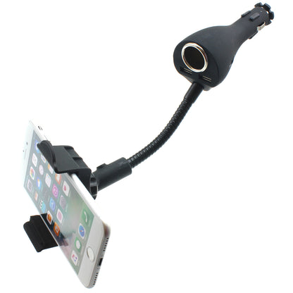 Car Mount Charger Holder DC Socket USB 2-Port Cradle  - BFB01 624-1