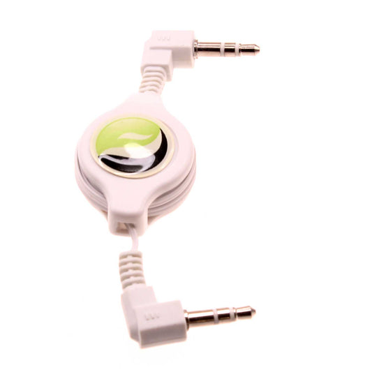 image of Aux Cable Retractable  3.5mm Adapter Car Stereo Aux-in Audio Cord  - BFT15 367-1