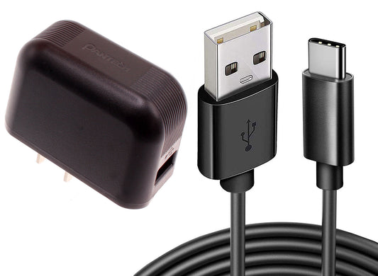 image of Home Wall USB Charger with 6ft Long Type-C Cable 2031-1