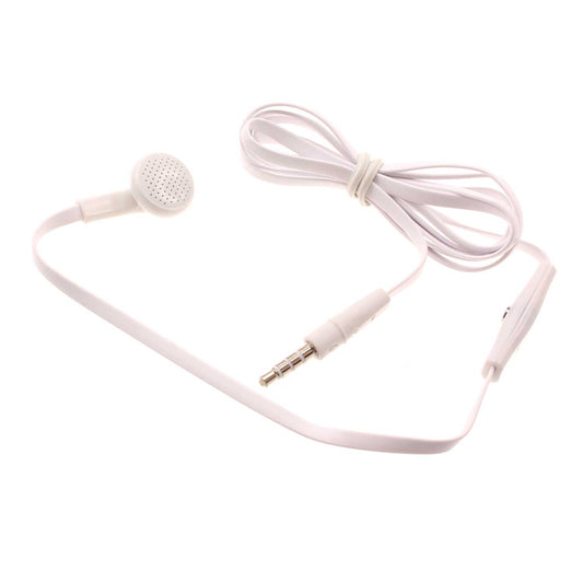 image of Mono Headset Wired Earphone Single Earbud 3.5mm Headphone Flat  - BFJ87 388-1