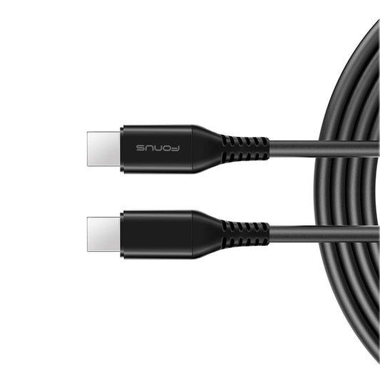 10ft Long USB-C Cable PD Fast Charger Cord Power Wire (Type-C to Type-C) Sync  - BFK53 1464-1