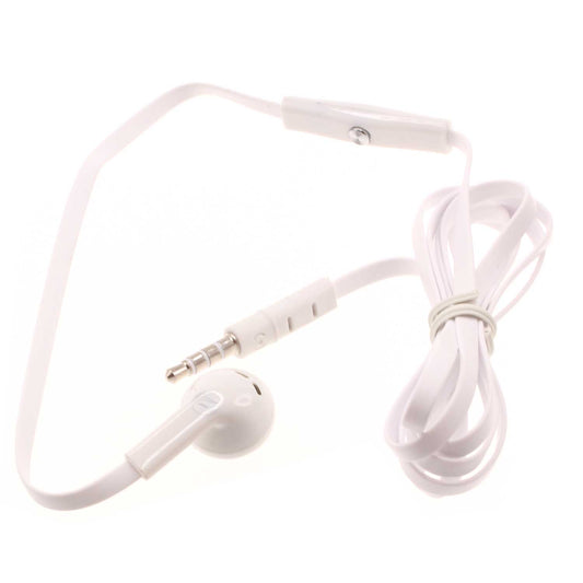 image of Mono Headset Wired Earphone Single Earbud 3.5mm Headphone Flat  - BFJ87 388-1