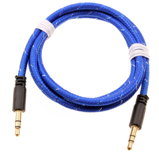 image of Aux Cable 3.5mm Adapter Car Stereo Aux-in Audio Cord Speaker Jack Wire  - BFK16 399-1