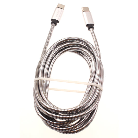 image of 6ft Metal PD Cable Type-C to USB-C Charger Cord Power Wire Sync  - BFD55 1426-1