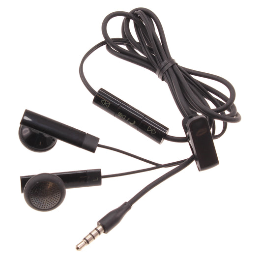 Wired Earphones Headphones Handsfree Mic 3.5mm Headset Earbuds  - BFG82 409-1