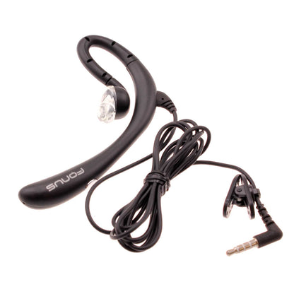 Wired Mono Headset Earphone w Mic Headphone 3.5mm Single Earbud Hands-free  - BFK57 394-1