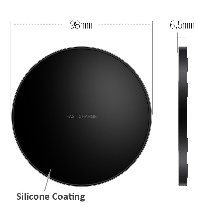 Wireless Charger Fast 7.5W and 10W Charging Pad Slim  - BFN95 1079-6