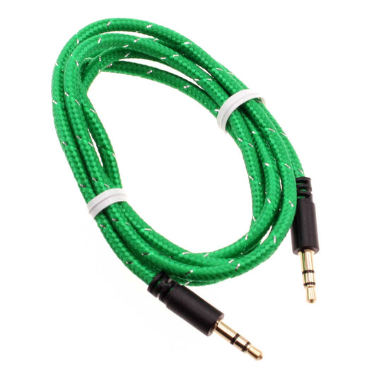 image of Aux Cable 3.5mm Adapter Car Stereo Aux-in Audio Cord Speaker Jack Wire  - BFB39 434-1