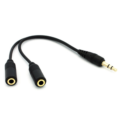 Headphones Splitter 3.5mm Earphone Adapter Dual Headset Port Audio Jack Adaptor  - BFG14 414-2