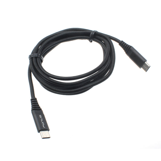 image of USB-C Cable 6ft Long Fast Charger Power Cord (Type-C to Type-C) Wire  - BFR20 1037-1