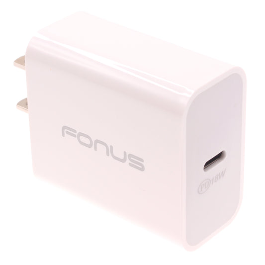 image of 18W Fast Home Charger PD Type-C Quick Power Adapter Travel  - BFS34 1430-1