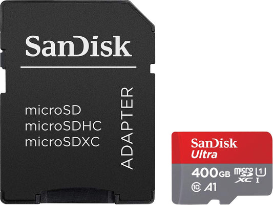 image of 400GB Memory Card Sandisk Ultra High Speed MicroSD Class 10 MicroSDXC   - BFL80 1301-1