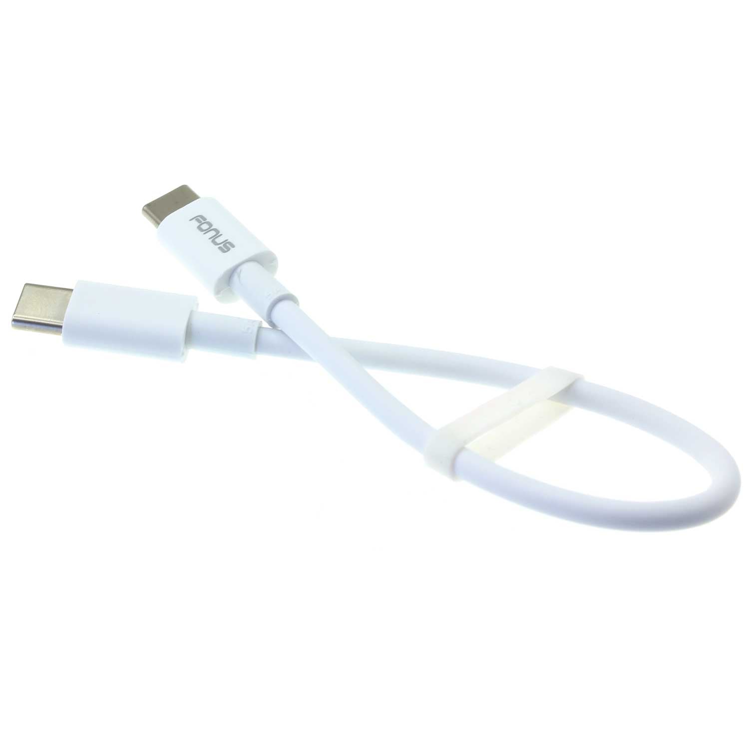 Short USB-C Cable PD Fast Charge Cord Power Wire Wire Type-C to Type-C  - BFG57 1400-1