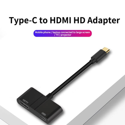 USB-C to 4K HDMI Adapter PD Port TV Video Hub TYPE-C Charger Port Projector Converter  - BFF83 1559-7