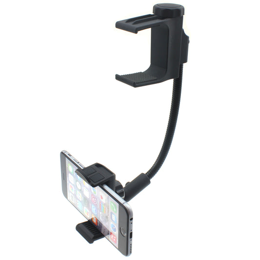 image of Car Mount Mirror Holder Rear View Swivel Cradle Stron Grip  - BFJ89 682-1